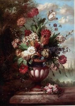 unknow artist Floral, beautiful classical still life of flowers.069 oil painting image